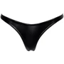 Трусики Noir Handmade P010 Powerwetlook thong Вlack, XL: Застосування На попу