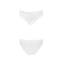 Трусики з широкою гумкою і мереживом Passion PS001 PANTIES white, size L: Вид Труси