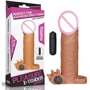 Насадка на член LoveToy Pleasure X-Tender Vibrating Penis Sleeve Add 2" Brown: Для кого Для чоловіків