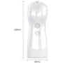 Мастурбатор FOXSHOW Vibrating and Flashing Masturbation Cup White (BS6300038) фото 7