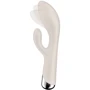 Вибратор-кролик Satisfyer Spinning Rabbit 1 Beige: Длина, см 20