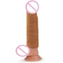 Насадка LoveToy Pleasure X-Tender Penis Sleeve Brown Add 1", Brown: Матеріал TPE (термопластичний еластомер)