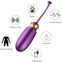 Виброяйцо з підігрівом і пультом дистанційного керування - Vibrating Silicone Love EGG USB, BS6300001 фото 7