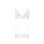 Эластичный топ с кружевом Passion PS001 TOP white, size L: Для кого Для женщин