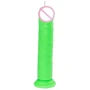 Свічка LOVE FLAME - Dildo Roma Green Fluor, CPS03-GREEN