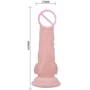 Фалоімітатор SUPER DILDO 6.4, BW-008094N: Наявність вібрації  немає