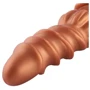 Фалоімітатор-насадка Hismith Spiral Grain Silicone Dildo Monster Series: Тип Нереалистичные