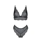 Комплект белья Passion Amberly Set 4XL/5XL black: Для кого Для женщин