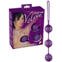 Вагінальні кульки Orion You2Toys Velvet Purple Balls Triple: Для кого Для женщин