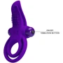 Эрекционное кольцо Pretty Love Vibrant Penis Ring Purple (6603BI0768) фото 6