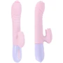 Вібратор BOSS FoxShow Silicone Heating and Thrusting Vibrator Pink: Діаметр, см 3.7