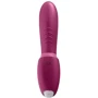 Вакуумный смарт вибратор Satisfyer Sunray Berry, 4 положения ствола: Длина, см 15