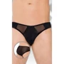 Чоловічі труси SoftLine - Thong 4466, M/L (black)