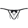 Жіночі стрінги SoftLine G-String Black, S-L (2356): Застосування На попу