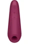 Вакуумный клиторальный стимулятор Satisfyer Curvy 1+ Rose Red: Тип и форма Классические