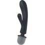 Вибратор-кролик + массажер 2в1 Satisfyer Triple Lover Gray