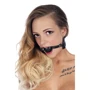 Фиксатор для рук с кляпом и маской Fetish Tentation Wrist Straps with Ball Gag: Цвет черный