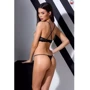 Эротические комплект Passion Exclusive QUENTRIS BIKINI black XXL/XXXL: Вид Монокини