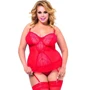 Корсет SoftLine Dafne Red, 3XL