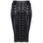 Спідниця Noir Handmade F152 Powerwetlook pencil skirt Вlack, XL: Розмір XL