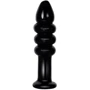 Скляний фалоімітатор Love Toy Glass Romance Dildo 5.5" Black