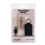 Вибропуля PowerBullet - First-Class Bullet 2.5" with Key Chain Pouch, Rose Gold: Назначение Клиторальные