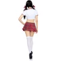 Костюм Leg Avenue Miss Prep School S/M Red: Розмір S