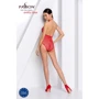 Бодістокінг Passion BS087 red: Фактура Сетка