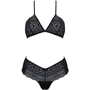 Комплект ECO Passion KERRIA BIKINI black S/M: Материал Полиамид