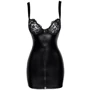 Сукня Noir Handmade F254 Powerwetlook mini-dress Вlack, XXL фото 8