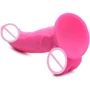 Фалоімітатор Pop Peckers 7.5" Dildo Pink: Наявність вібрації  немає