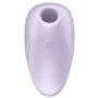 Вакуумный клиторальный стимулятор с вибрацией Satisfyer Pearl Diver Violet: Тип управления Кнопочное