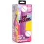 Фаллоимитатор Pop Peckers 8.25" Dildo Purple: Мошонка Есть