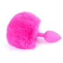 Анальна пробка S з хвостом BOSS of TOYS Boss Series - Silicon PLUG Bunny Tail Pink, BS6400099 фото 6