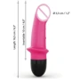 Вибратор Dorcel Mini Lover Black 2.0 перезаряжаемый, для точки G и массажа простаты: Тип управления Кнопочное