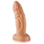 Фалоімітатор-насадка Hismith Slightly Curved Silicone Dildo Monster Series: Тип Нереалистичные