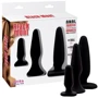 Набір анальних пробок Black Mont Anal Trainer Kit Black