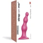 Фаллоимитатор Strap-On-Me Dildo Plug Beads M Framboise Мetallic: Наличие вибрации Нет