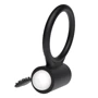 Ерекційне віброкільце LoveToy Power Clit Cockring, Black фото 4