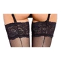 Чулки SoftLine - Stockings 5537 (4, black): Для кого Для женщин