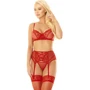 Комплект білизни SoftLine Selin, M (red)