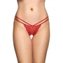 Женские стринги SoftLine - SLC 2021 G-String 2495, S/M (red)