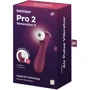 Вакуумный клиторальный стимулятор Satisfyer Pro 2 Generation 3 with Liquid Air Wine Red: Длина, см 16.4