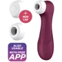 Вакуумный клиторальный стимулятор Satisfyer Pro 2 Generation 3 with Liquid Air Connect App Wine Red