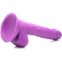 Фалоімітатор Pop Peckers 6.5" Dildo With Balls Purple: Призначення Вагинальные