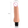 Реалистичный вибратор LoveToy Real Feel Cyberskin Vibrator 2 Flesh 8'': Назначение Вагинальные