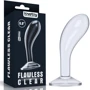 Анальна пробка LoveToy Flawless Clear Prostate Plug 6'': Особливості С присоской, Водонепроницаемые