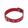 Ошейник Leather Restraints Collar, red