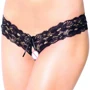 Женские стринги SoftLine - G-string 2456, M/L (black)