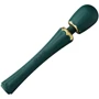 Вібромасажер з насадками Zalo - Kyro Wand Turquoise Green: Тип і форма Вибромассажер, Вибратор-микрофон